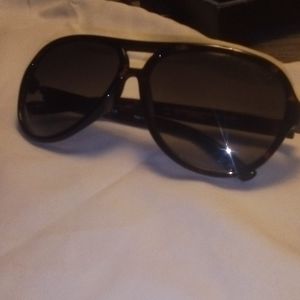 Tommy Hilfiger tortoise shell aviator sunglasses
